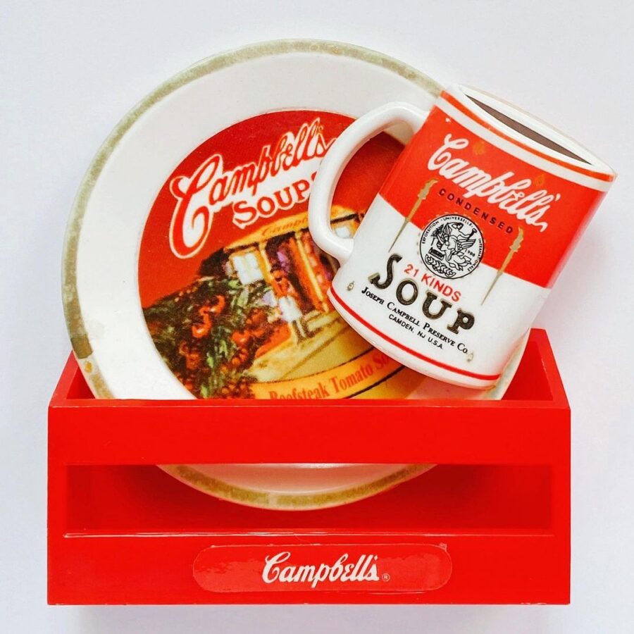 ARJON社のキャンベルスープの食器のマグネット